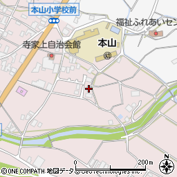 香川県三豊市豊中町本山甲1846周辺の地図