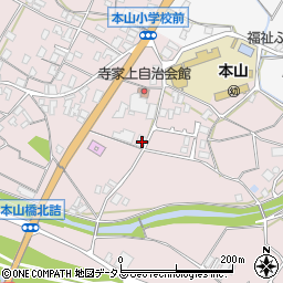 香川県三豊市豊中町本山甲1837周辺の地図