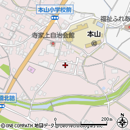 香川県三豊市豊中町本山甲1836周辺の地図