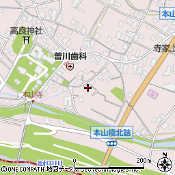 香川県三豊市豊中町本山甲1778周辺の地図
