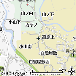 徳島県板野郡板野町那東高原上1周辺の地図