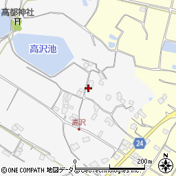 香川県三豊市豊中町上高野487周辺の地図