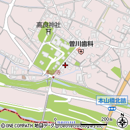香川県三豊市豊中町本山甲1765周辺の地図
