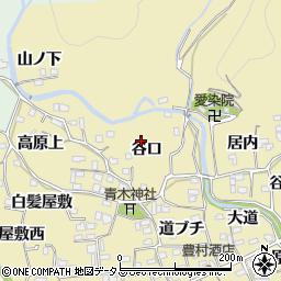 徳島県板野郡板野町那東谷口周辺の地図