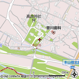 香川県三豊市豊中町本山甲1760周辺の地図