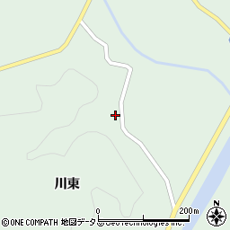 山口県美祢市東厚保町川東1858周辺の地図