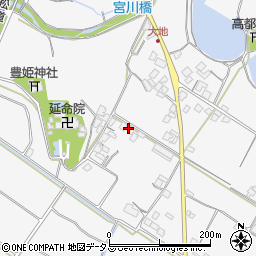 香川県三豊市豊中町上高野737周辺の地図