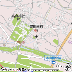 香川県三豊市豊中町本山甲1330周辺の地図