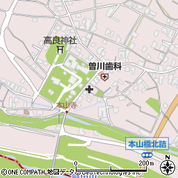 香川県三豊市豊中町本山甲1766周辺の地図