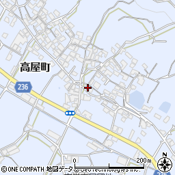 香川県観音寺市高屋町143周辺の地図