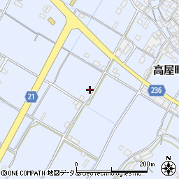 香川県観音寺市高屋町416周辺の地図