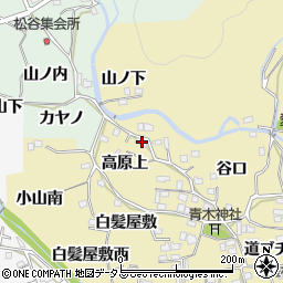 徳島県板野郡板野町那東高原上11周辺の地図
