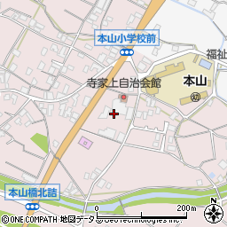 香川県三豊市豊中町本山甲1247周辺の地図