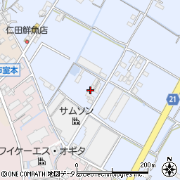 香川県観音寺市高屋町707周辺の地図