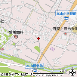 香川県三豊市豊中町本山甲1259周辺の地図