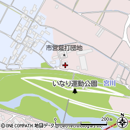 香川県三豊市豊中町本山甲1686周辺の地図