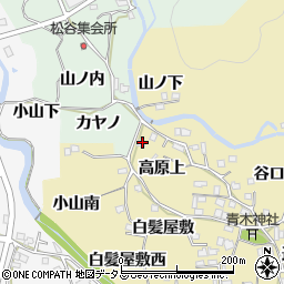 徳島県板野郡板野町那東高原上24周辺の地図