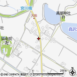 香川県三豊市豊中町上高野664周辺の地図