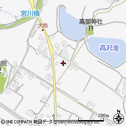 香川県三豊市豊中町上高野662周辺の地図