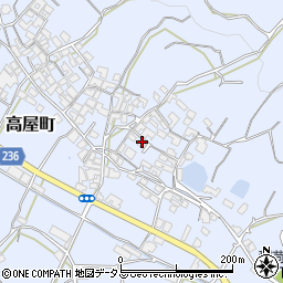 香川県観音寺市高屋町2485周辺の地図