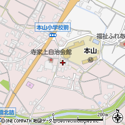 香川県三豊市豊中町本山甲1891周辺の地図