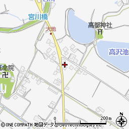 香川県三豊市豊中町上高野666周辺の地図