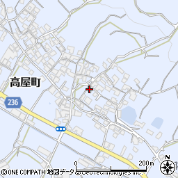 香川県観音寺市高屋町2486周辺の地図