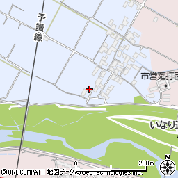 香川県三豊市豊中町岡本2080-2周辺の地図