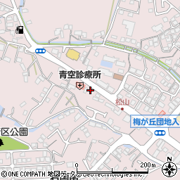 岩国平田六郵便局周辺の地図