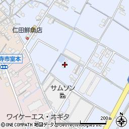 香川県観音寺市高屋町702周辺の地図