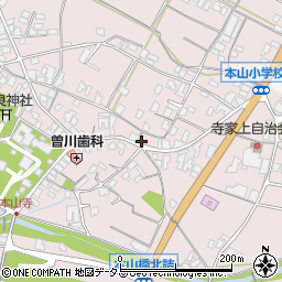 香川県三豊市豊中町本山甲1266周辺の地図
