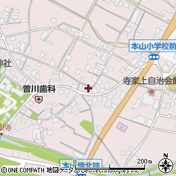 香川県三豊市豊中町本山甲1204周辺の地図