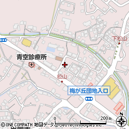 有限会社サンクリーニング　松山店周辺の地図