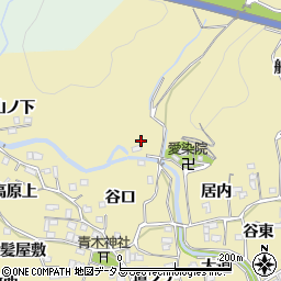 徳島県板野郡板野町那東キビガ谷口周辺の地図