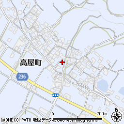 香川県観音寺市高屋町2395周辺の地図