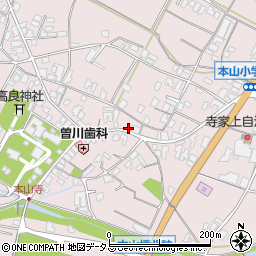 香川県三豊市豊中町本山甲1347周辺の地図