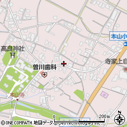 香川県三豊市豊中町本山甲1348周辺の地図