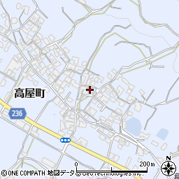 香川県観音寺市高屋町2476周辺の地図