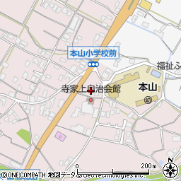 香川県三豊市豊中町本山甲1180周辺の地図