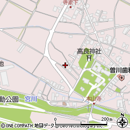 香川県三豊市豊中町本山甲1458周辺の地図