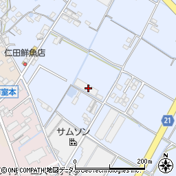 香川県観音寺市高屋町698周辺の地図