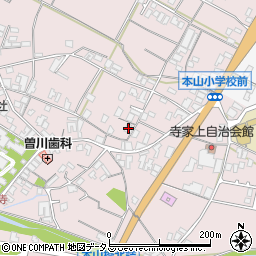 香川県三豊市豊中町本山甲1213周辺の地図