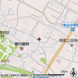 香川県三豊市豊中町本山甲1224周辺の地図