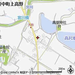 香川県三豊市豊中町上高野650周辺の地図