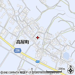 香川県観音寺市高屋町2389周辺の地図