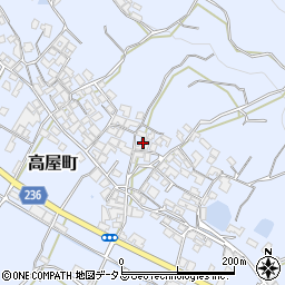 香川県観音寺市高屋町2475周辺の地図