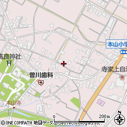 香川県三豊市豊中町本山甲1223周辺の地図