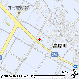 香川県観音寺市高屋町367周辺の地図