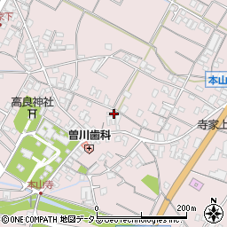 香川県三豊市豊中町本山甲1355周辺の地図