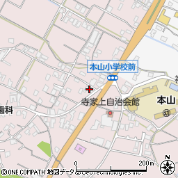 香川県三豊市豊中町本山甲1182周辺の地図